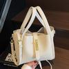 High-quality Lychee Pattern Temperament Portable Child and Mother Bag Simple and Versatile Fashion Shoulder Messenger Women's Bag