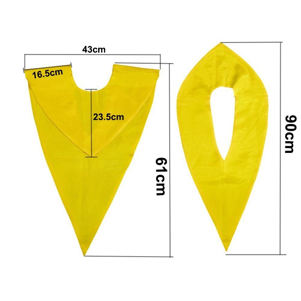 Plain Design V Stole V Shape Graduation Stole Fashion Choir Stole  Unisex