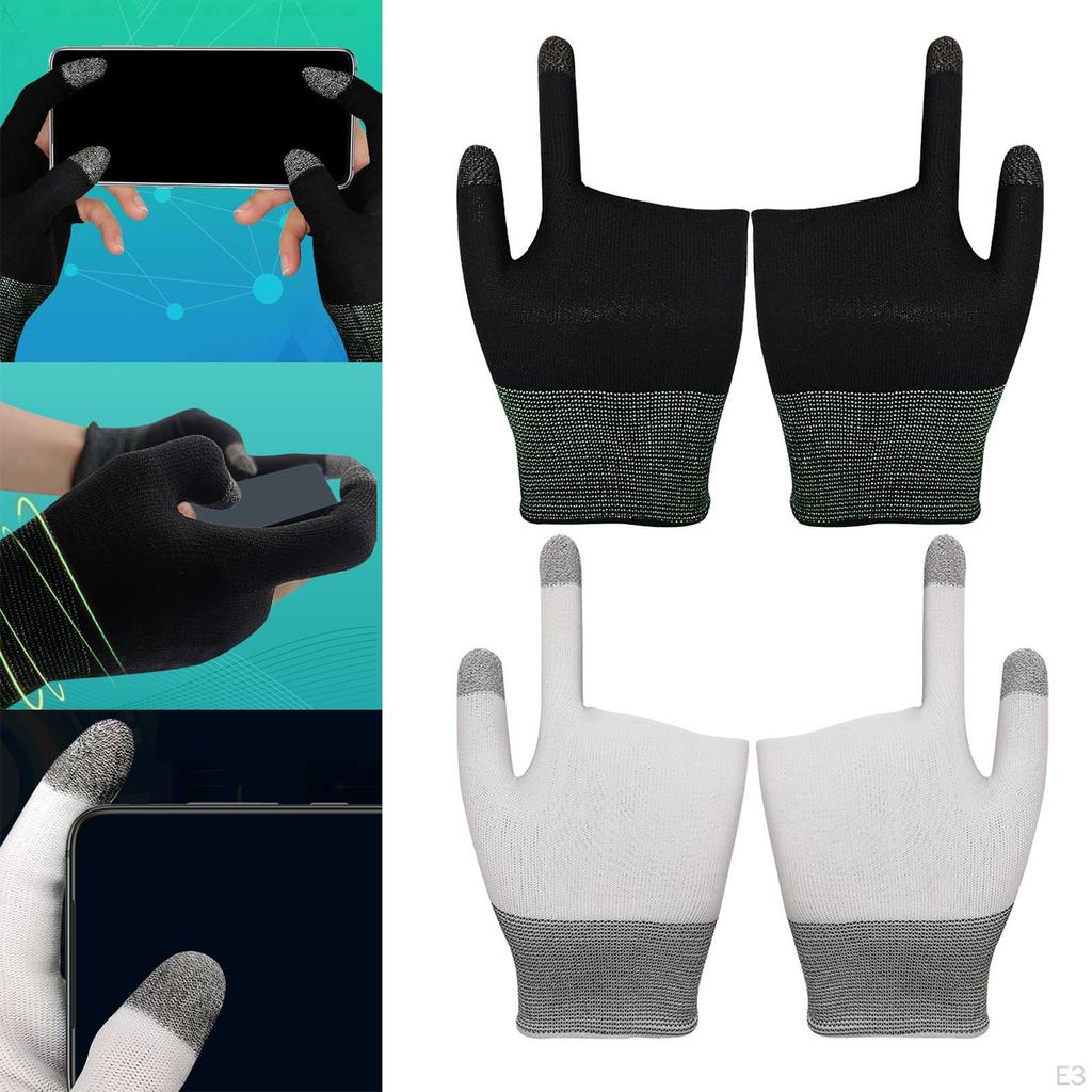Gaming Finger Sleeves, Mobile Protector Sweatproof Touch Game Accessories Controllers