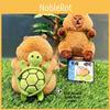 Plush Keychain Capybara With Cartoon Tortoise Design For Kids And Collectors
