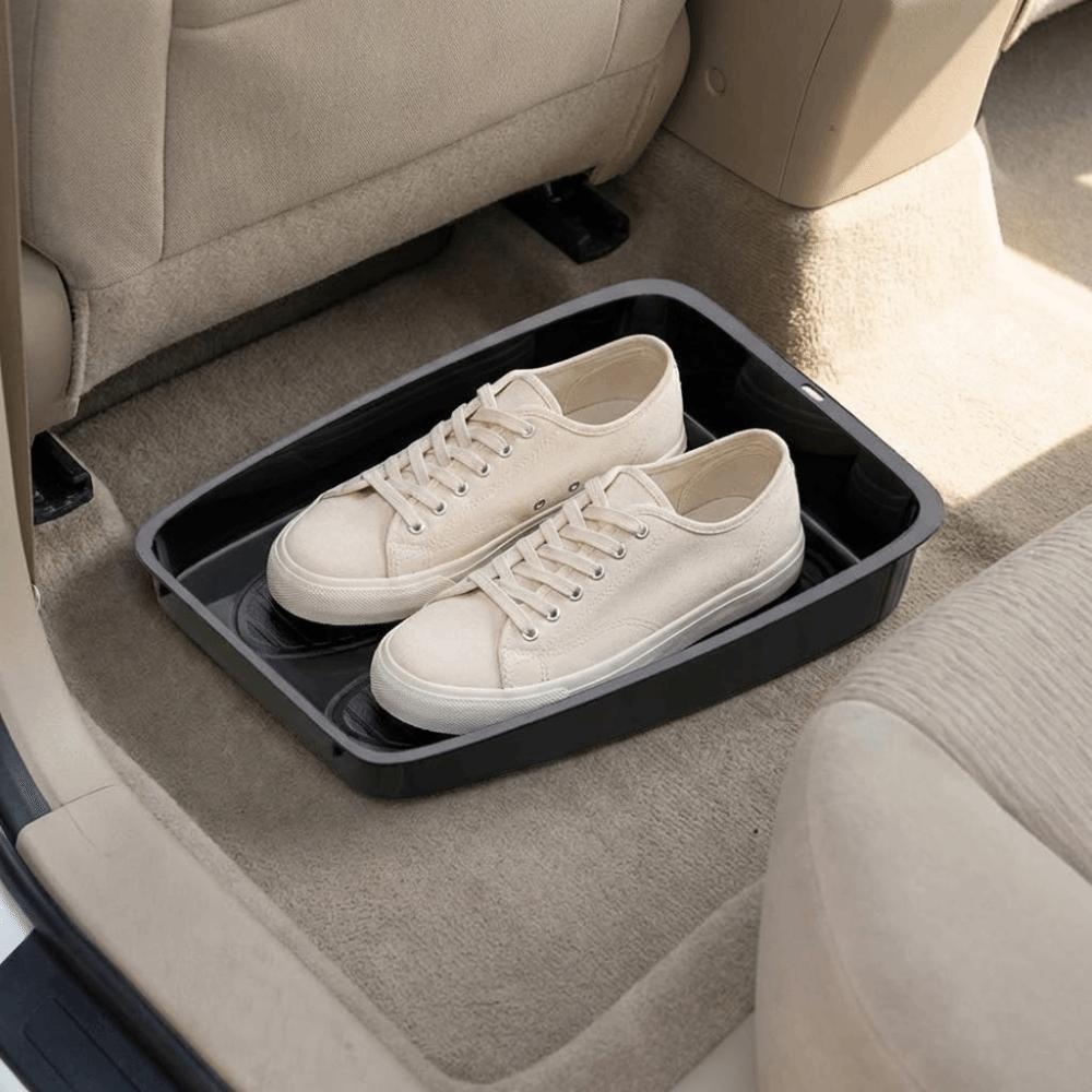 Reusable Car Shoes Storage Tray Portable Vehicle Shoes Organizer Shoes Storage Box  Bedroom