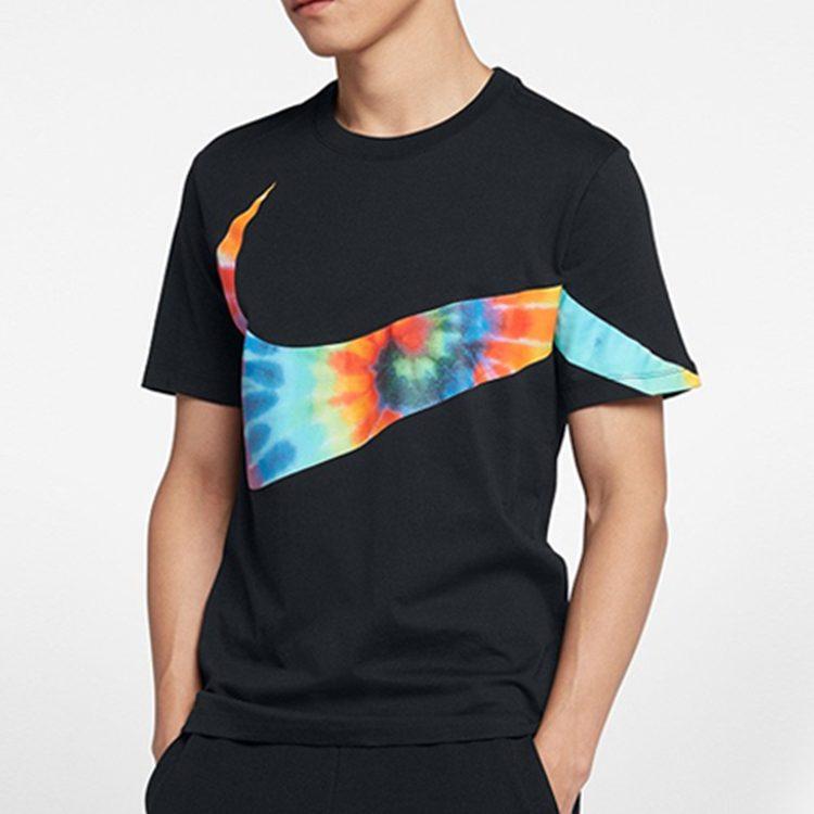 Nike T Shirts Men's Crew Neck Moderate Straight Fit CI9348-010