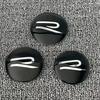 For Car R Emblem Wheel Center Hub Cap Sticker Accessories Volkswagen VW R-line GTI Polo Golf Touareg Passat Magotan Tiguan Jetta ZOPQR1