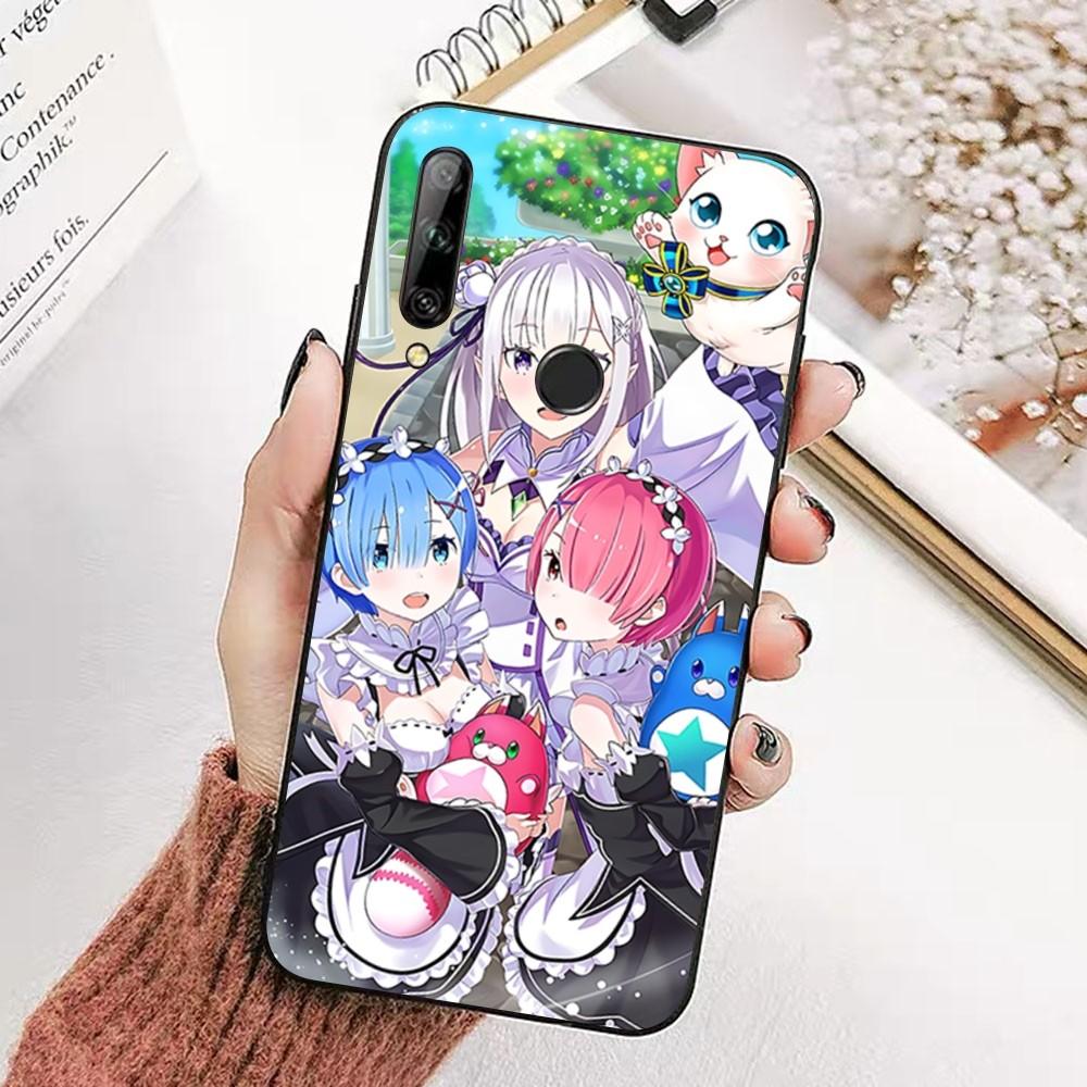 Japan Anime Re Z-zeroES Phone Case For Huawei Honor 10 Lite 9 20 7A 9X 30 50 60 70 Pro Plus Soft Silicone Cover