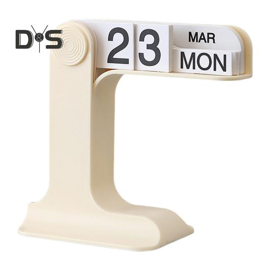 

Настольный календарь, перекидной календарь, пластиковый настольный ежедневник, современный декор для фермерского дома, украшение для домашнего офиса белый