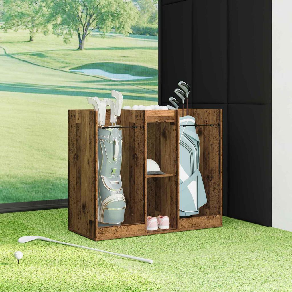 Golfkast Massief Hergebruikt Hout 102 x 45 x 85,5 cm