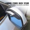 2PCS Car Rearview Mirror Sticker Rain Eyebrow Protector Cover For BMW Performance M E87 E30 E46 E28 F35 G20 E93 F20 X3 X