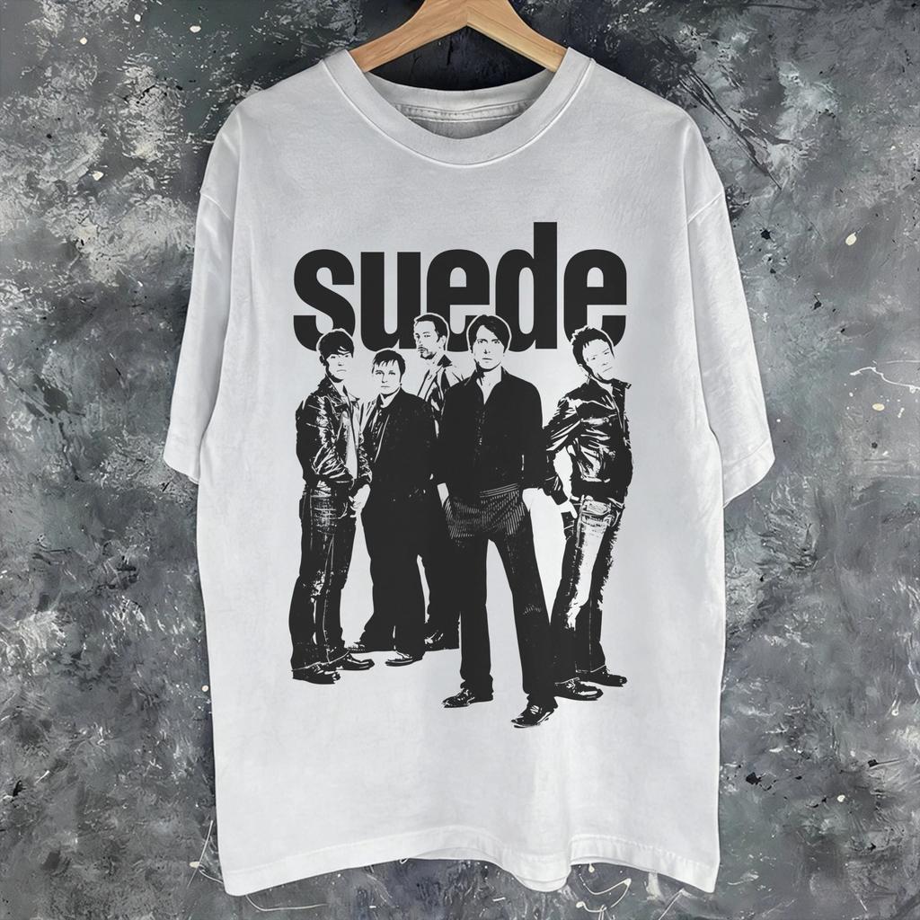 All Seasons Suede Rock Band T Shirt For Unisex 100 Cotton Tee Shirt Short Sleeve Clothing