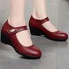 Round Toe Women's Shoes Casual Shoes Versatile Fashion High Heels Slope Heel Ladies Pumps Mujer Zapatos