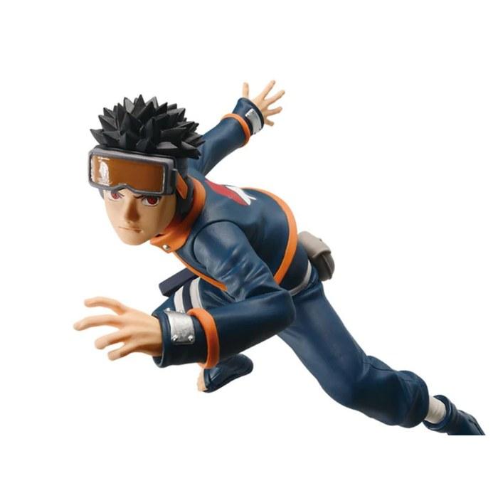 BANPRESTO Naruto Shippuden Trillingssterren Uchiha Obito (Rood) 13cm
