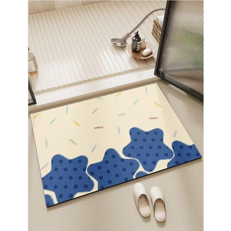 Bathroom absorbent diatom mud toilet doormat toilet toilet floor mat toilet carpet