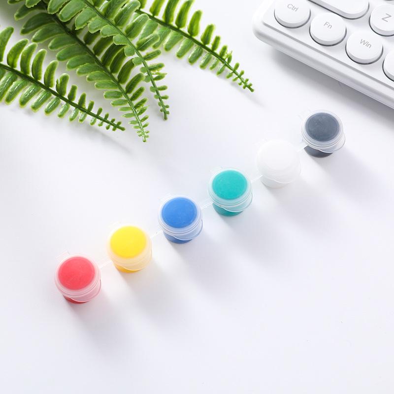 Children s DIY Blank Kite Set: Hand-Painted, Waterproof Acrylic Paint Stick (6 Colors, 2ml Each) 2ml 6 Colors Waterproof Set