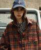 2113 STUDIO Check Shirt Dark Red