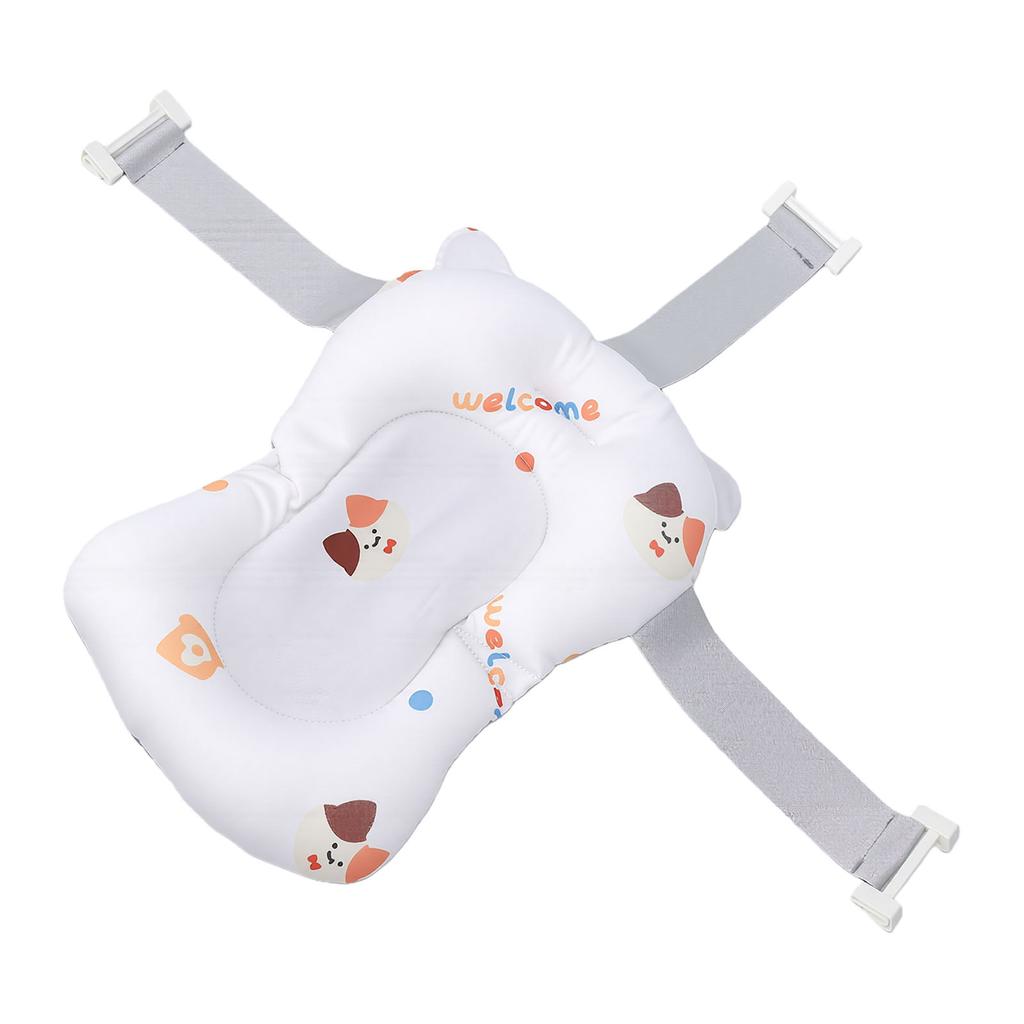 Sling Bath Cushion Cartoon Floating Bathtub Seat Comfortable Anti Slip Pad for Bathing