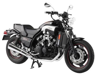 Aoshima Bunka Kyozaisha The Bike Series Yamaha 4C4 Vmax 2007 Plastic Model 1/12 No.7