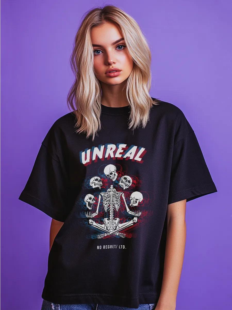 

Oversized Spider Print T-shirt S
