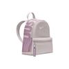 Nike Brasilia JDI Zipper Closure Fabric Backpack Regular Women Backpack Gray Purple Red DR6091019
