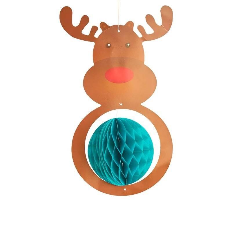 Charming Mini Christmas Tree Paper Decoration For Festive Holiday Celebrations