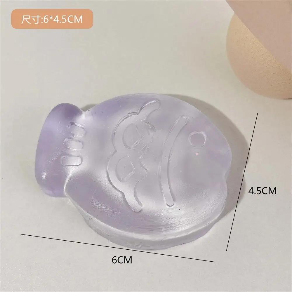 Toys Kids  Childrens Mini Cat Paw Squeeze Toy Silicone Pinch Decompression Toy Plush TPR Fidget Sensory For Adults Gift Present