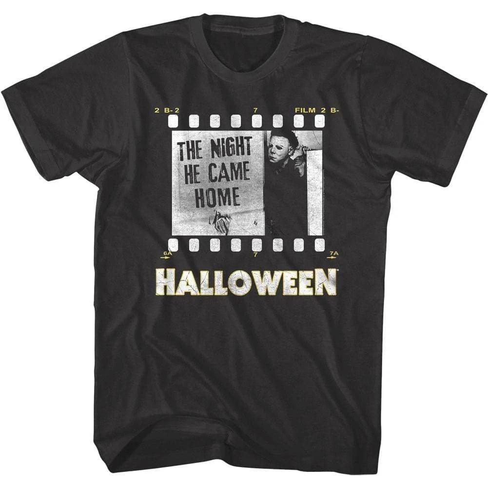 Halloween Horror Movie Reel Men s T Shirt XL