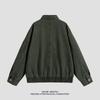 Versatile Coat Minimalist Cotton Jacket Men 2026 Jacket Washed Do Old Lapel Men's Tops Spring and Fall Clothing Breathable Work Casual Jacket