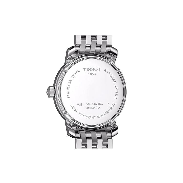 Tissot Harbor Collection Quartz Movement 50 Meter Water Resistance Men's Watches Watch 40mm Black Dial T097.410.11.058.00