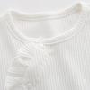 Baby koi Baby Clothes Bodysuit, Short Sleeve Summer Clothes for Girls, Open-Front Coverall Romper, Perfect for Newborns, Shrine Visits, Shichi-Go-San,