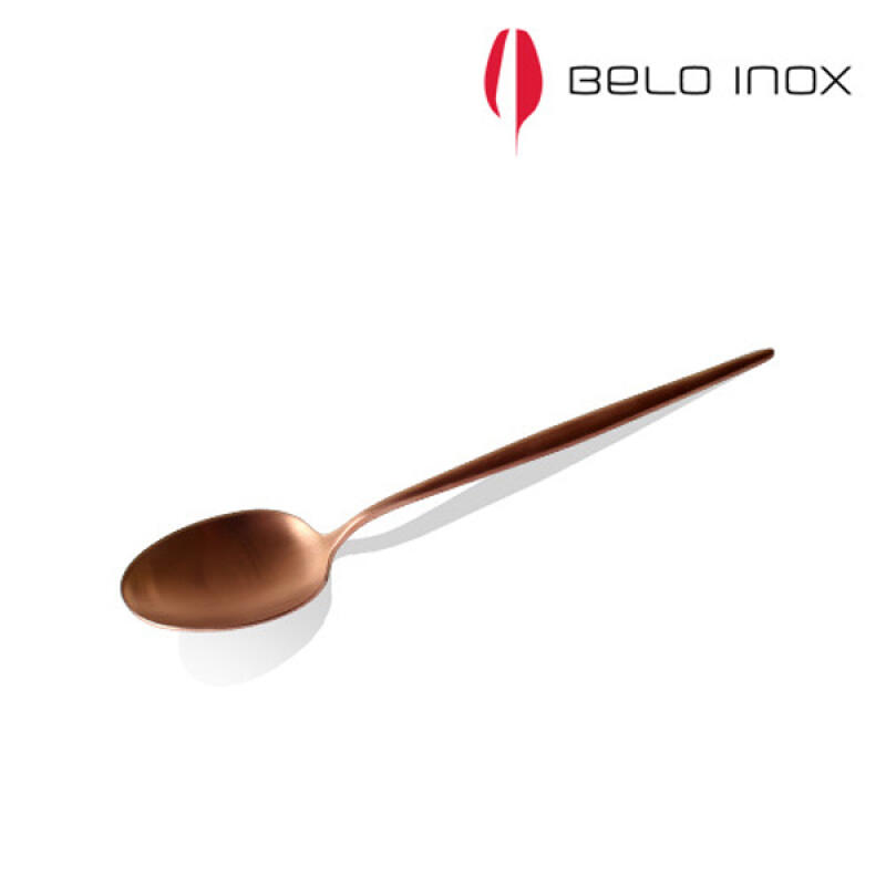 [belo inox] Spirit Bronze Dessert Spoon (Matte)