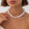 14 Colors Bohemian Colorful Acrylic Beads Choker Necklace for Women Fashion Resin Statement Necklaces Summer Beach Jewelry
