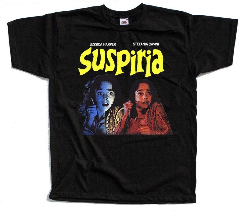 

Черные футболки унисекс Suspiria V1 Movie