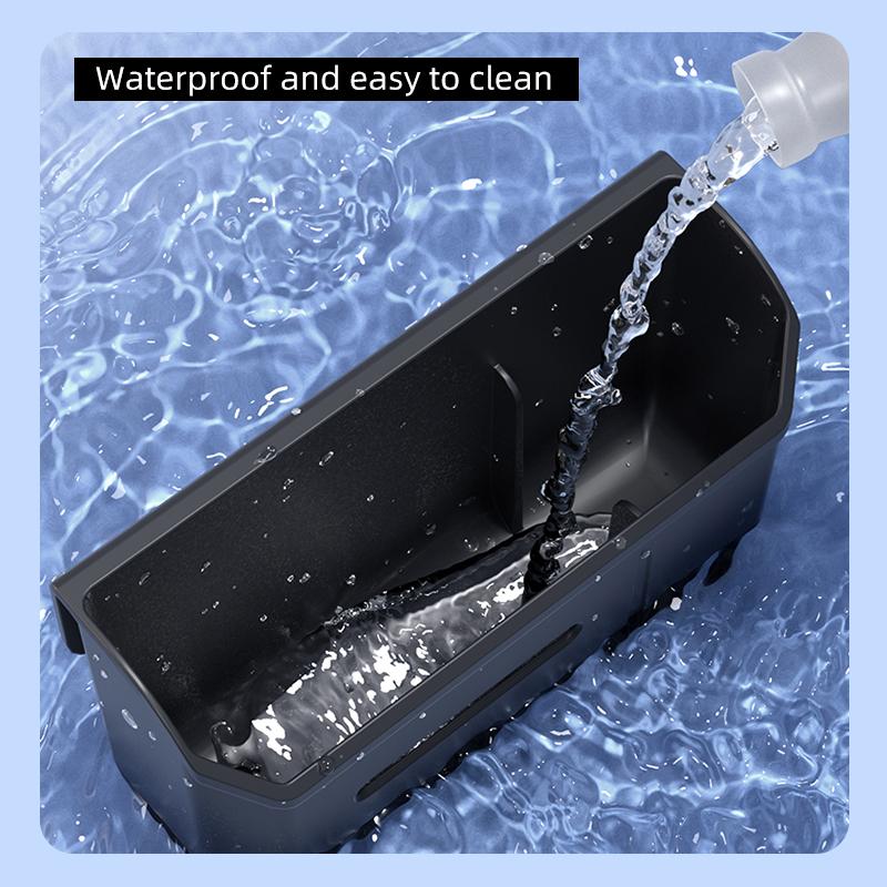For Tesla Model 3 highland 25-26 Model Y Juniper Multi function Car Seat Back Storage Box Accessories Cup Holder Garbage bin