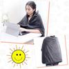 USB Heated Shawl Blanket: Winter Body Warmer & Knee Protector