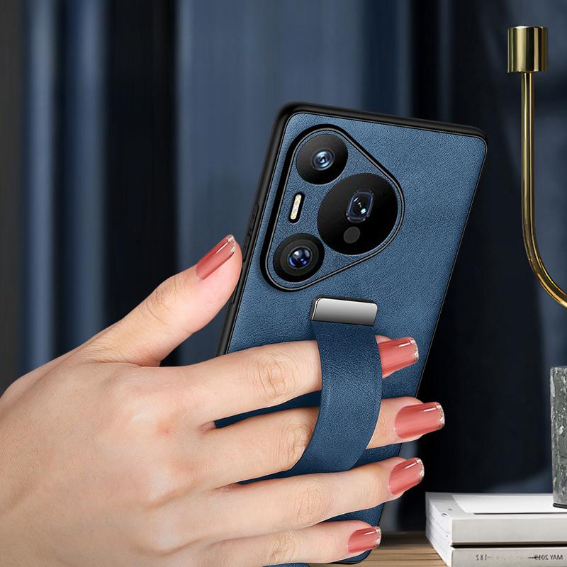 SULADA Fashion Series for Huawei Pura 70 Pro/Pura 70 Pro+ Case Wristband Kickstand Leather Back Phone Cover