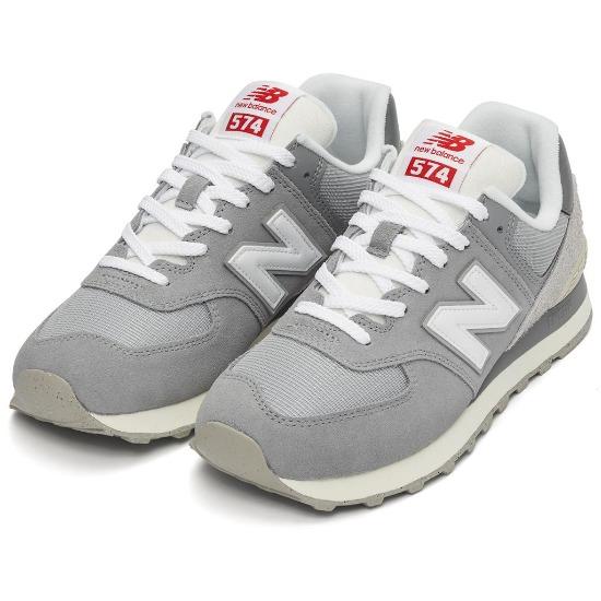 New Balance 574 Slate Grey Unisex Sneakers White U574BKR