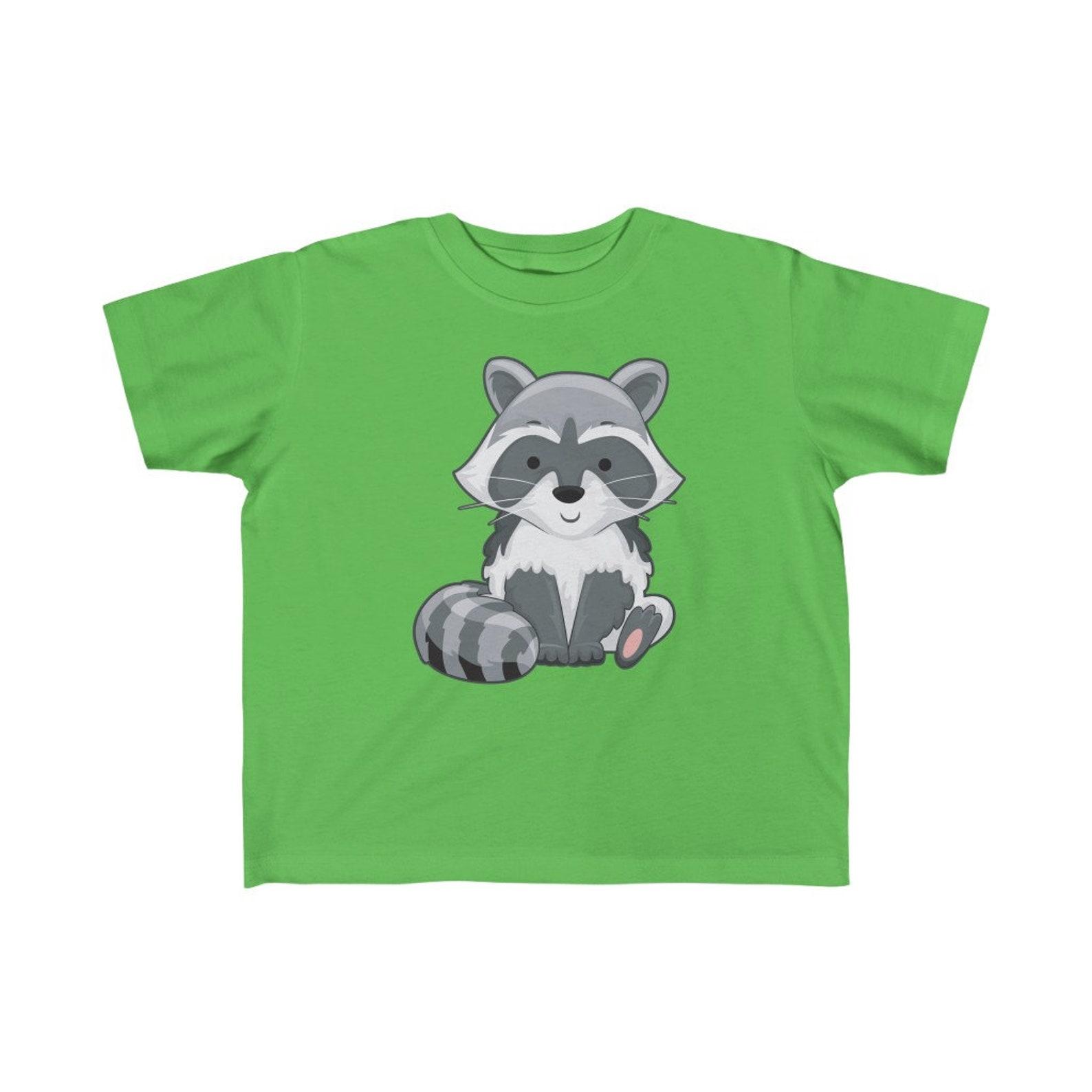 Racoon Toddler Shirt | Cute Toddler Tshirt 2XL