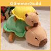 Creative Turtle Shaped Capybara Cartoon Detachable Plush Toy Pillow Gift For