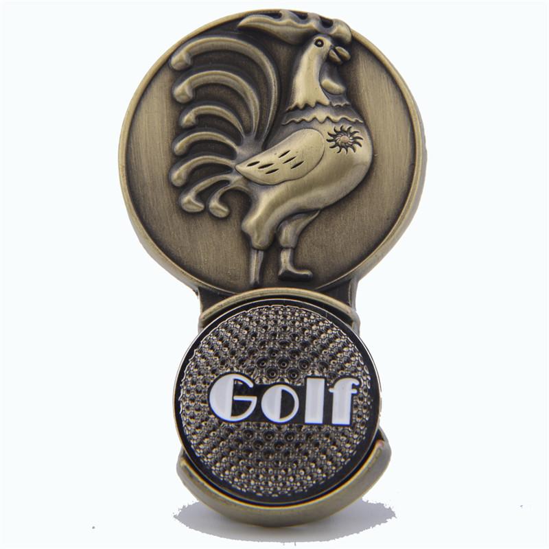 Golf Cap Clip Commemorate Golf 12 Zodiac Marker Supplies Magnetic Clip