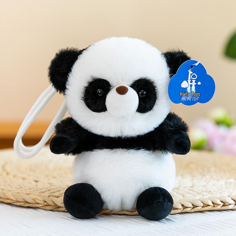 Meng Dun Dun Plush Animal Doll Series: Panda, Monkey, Penguin Pendant Cotton Toys.