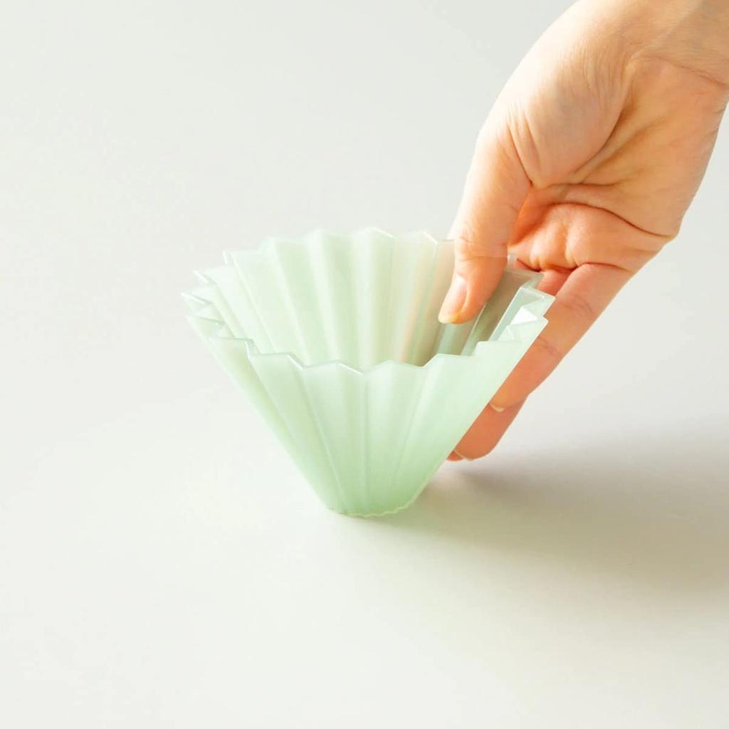 ORIGAMI Dripper Air S Matte Green Made in Japan (for 1-2 cups)