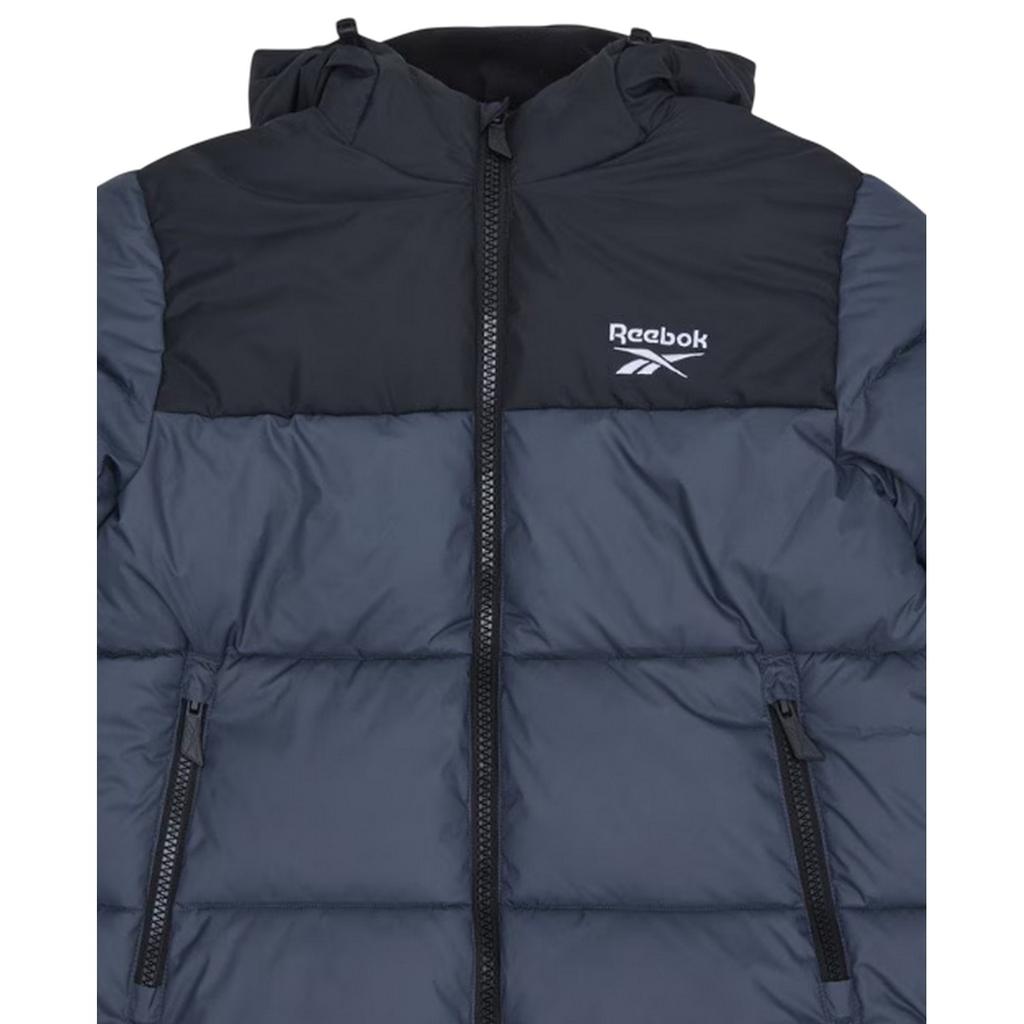 Reebok Herren Kapuzen Regular Daunenjacke