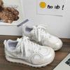 Running Women's High-end Waffle Mesh Soft-soled Niche Sneakers