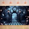 2D Alice in Wonderland Achtergrond, Themafeest Foto Achtergrond