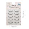 5 Pairs K Pop Black