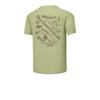 Skechers Comfortable Fashion Casual Versatile Short Sleeve T-Shirt Unisex Tops Sage-Green P225U004-03YP