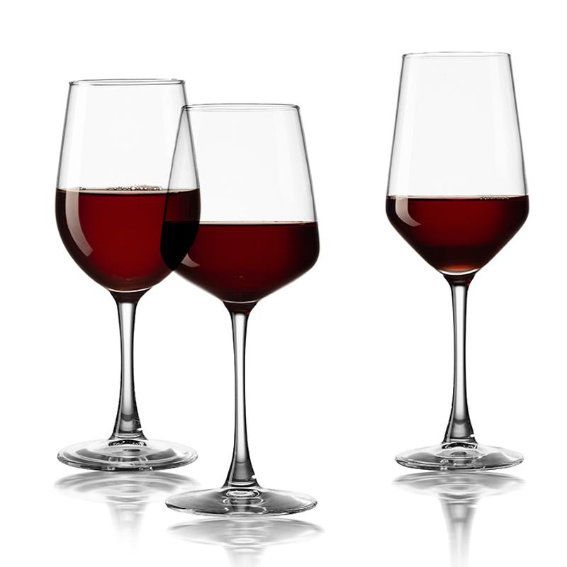 Red Wine Goblet ,Large Crystal Wine Glass, Christmas Durable Modern Beautiful Stemmed Wine Glasses,Clear Stylish Wine Glass