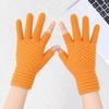 Warm Winter Knitted Gloves Elastic Cycling Gloves New Touch Screen Gloves  Outdoor