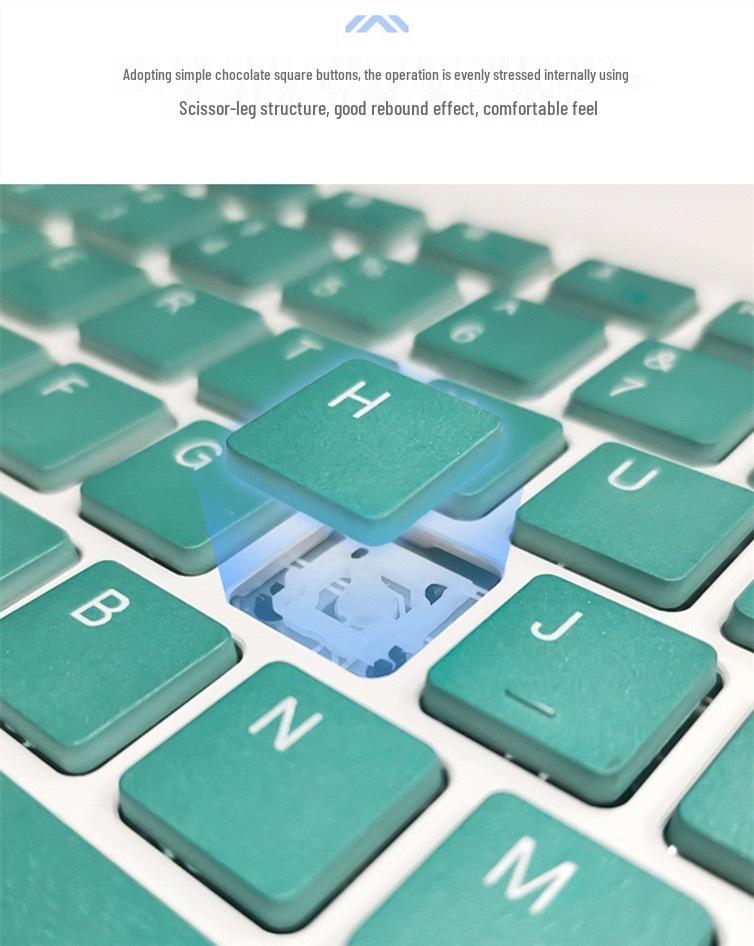 iPad Touch Bluetooth Rechargeable Magnetic Keyboard for Huawei Xiaomi Tablets and Phones