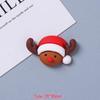 DIY Christmas Tree Santa Claus Resin Ornaments: Hair Clip, Phone Case, Bottle, Shoes, Clothing Stickers