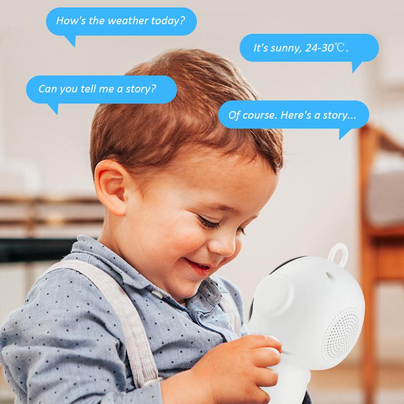 Tuya Smart AI Robot WiFi Early Education Toys for Children Speech Recognition & Voice Interactive Educational Learning Machine