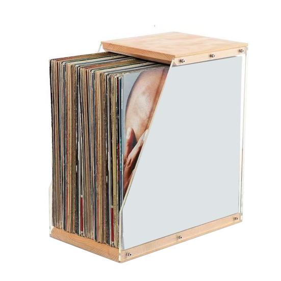 File Holder Wooden Vertical Desktop Organization Sorter Document Organizer Clear File Storage Rack Office Home Storage